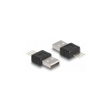 "Delock Adapter USB 2.0 Type-A Stecker zu 4 Pin"