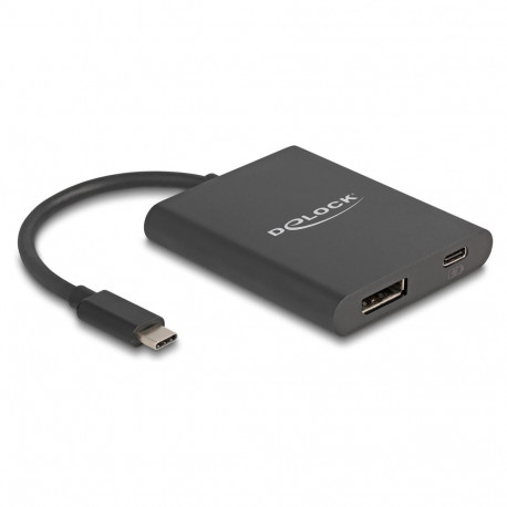 "Delock USB Type-C™ Adapter zu DisplayPort (DP Alt Mode) 8K mit HDR und Power Delivery 60 W"