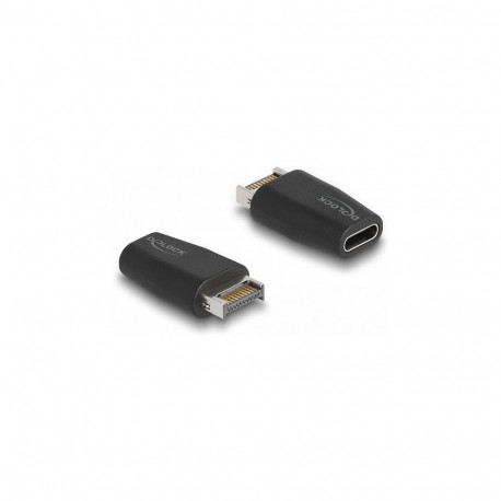 "Delock Adapter USB 10 Gbps Typ-E Key A Stecker zu USB Type-C™ Buchse schwarz"