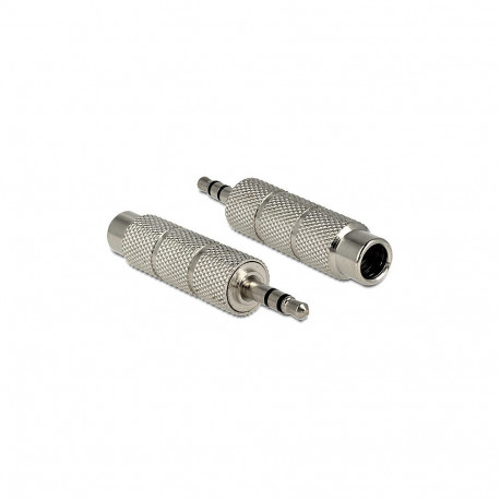 Delock 3,5 mm pistik - 6,35 mm pesa adapter, 3 Pin