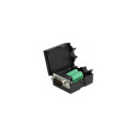 "Delock D-Sub9 Stecker zu Terminalblock mit Gehäuse"