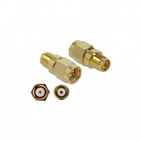 "Adapter SMA Stecker zu SMA Buchse 10 GHz"