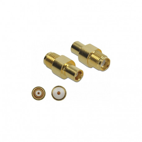 "Delock Adapter SMA Buchse zu MCX Buchse 10 GHz"