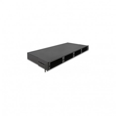 Delock 19" optiline HD jaotuspaneel 1U must