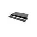 "Delock 19? LWL HD (High Density) Patchpanel 1 HE schwarz"