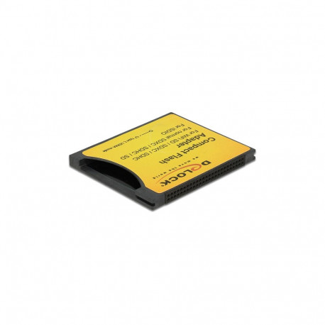 "Delock Compact Flash Adapter für iSDIO (WiFi SD), SDHC, SDXC Speicherkarten"