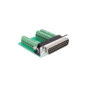 "Delock Terminalblock > D-Sub 25 Pin Stecker"