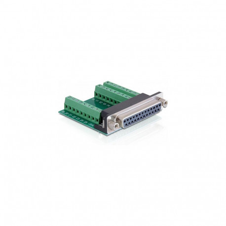 "Delock Terminalblock > D-Sub 25 Pin Buchse"
