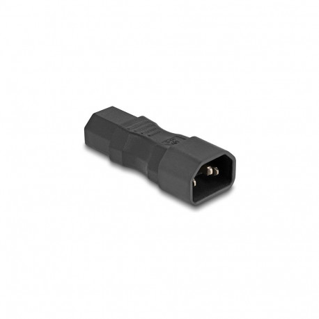 "Delock Netzadapter IEC 60320 - C14 auf C13, Stecker / Buchse, 10 A, gerade"