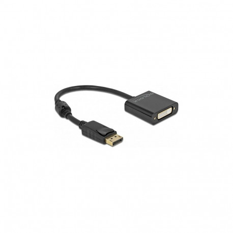"Adapter DisplayPort 1.2 Stecker zu DVI Buchse 4K Aktiv schwarz"