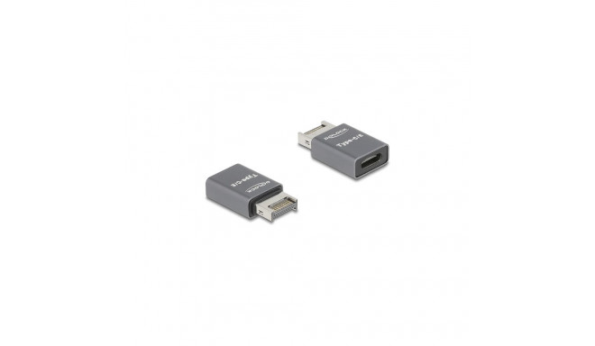 "Delock Adapter USB 10 Gbps Typ-E Key A Stecker zu USB Type-C™ Buchse Metall"