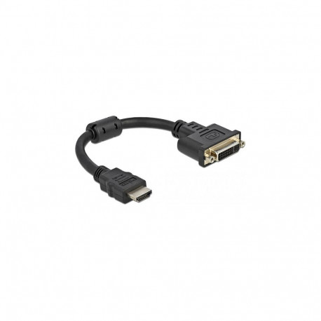 "Adapter HDMI Stecker zu DVI 24+5 Buchse 4K 30 Hz 20 cm"