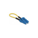 "Delock LWL Loopback Adapter LC / UPC Singlemode blau"