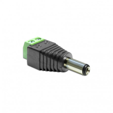 Adapter DC 5,5x2,1mm pistik > klemmliist 2 Pin
