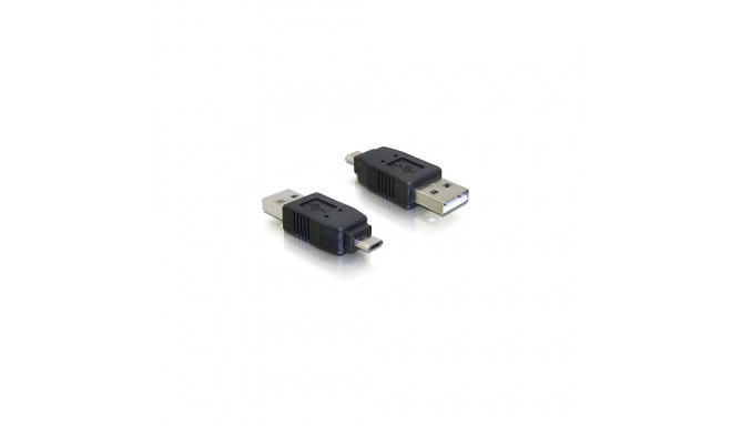 "Delock Adapter USB 2.0 Typ Micro-B Stecker zu USB 2.0 Typ-A Stecker"