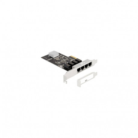 Delock PCI Express x4 Gigabit LAN võrgukaart 4 x RJ45 RTL8111