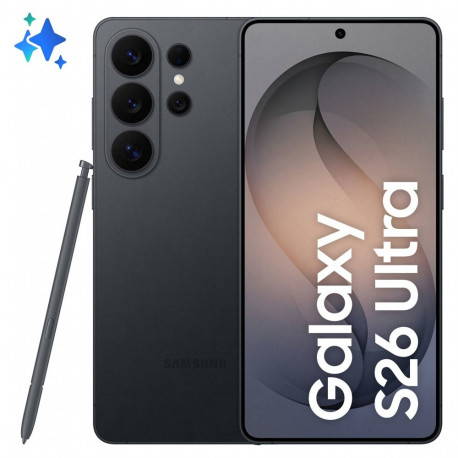 Samsung Galaxy S26 Ultra 256GB must 17,49cm (6,9") OLED-ekraan, Android 16, 200MP nelikkaamera