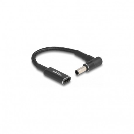 "Adapterkabel für Notebook Ladekabel USB Type-C™ Buchse zu Samsung 5,5 x 3,0 mm Stecker 90° gewinkel