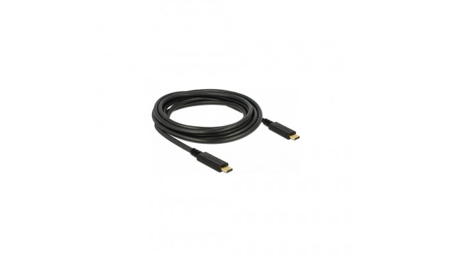 Delock USB 2.0 Type-C - Type-C kaabel 3 m PD 5 A E-Marker