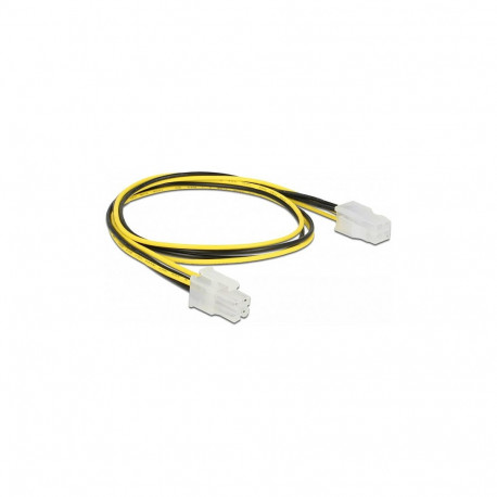 "Delock Verlängerungskabel P4 4 Pin Stecker > P4 4 Pin Buchse 50 cm"