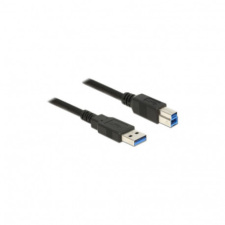 "Delock USB 5 Gbps Kabel Typ-A Stecker zu Typ-B Stecker 1,5 m schwarz"