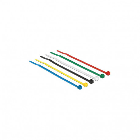 "Delock Kabelbinder farbig L 100 x B 2,5 mm 100 Stück"