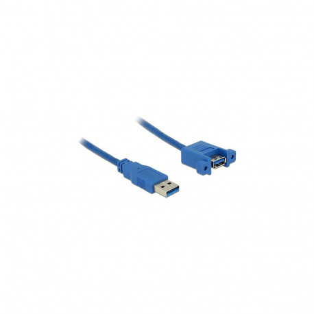 "Delock USB 5 Gbps Kabel Typ-A Stecker zu USB 5 Gbps Typ-A Buchse zum Einbau 1 m"