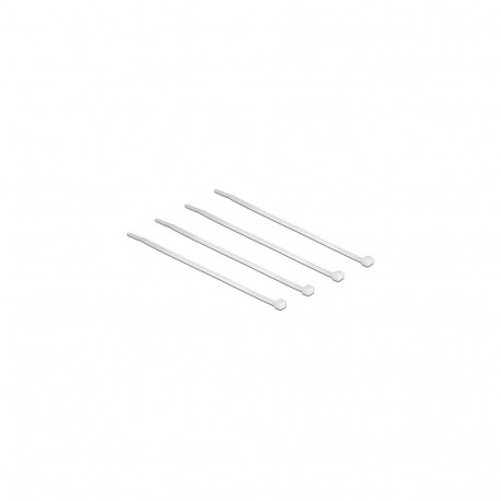 "Kabelbinder transparent L 100 x B 2,5 mm 100 Stück"