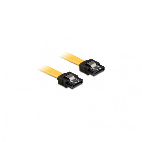 "Delock SATA 6 Gb/s Kabel 30 cm gelb"