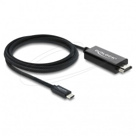 "Koaxiales USB Type-C™ zu HDMI Kabel (DP Alt Mode) 4K 60 Hz mit Geflechtmantel 2 m"