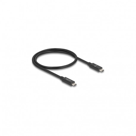 "USB 80 Gbps Kabel USB Type-C™ Stecker zu Stecker 16K 60 Hz PD 3.1 240 W E-Marker koaxial 0,5 m schw