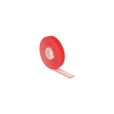 "Delock Klettband auf Rolle L 3 m x B 13 mm rot"