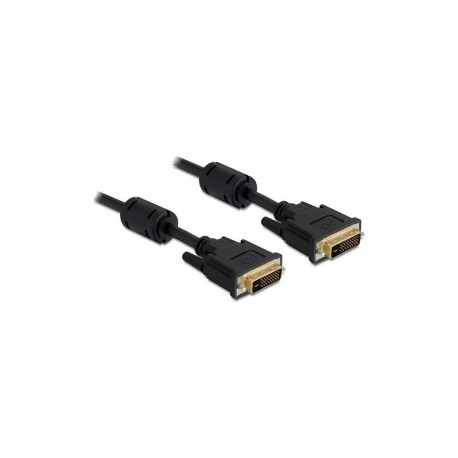 "Delock Kabel DVI 24+5 Stecker > DVI 24+5 Stecker 3 m schwarz"