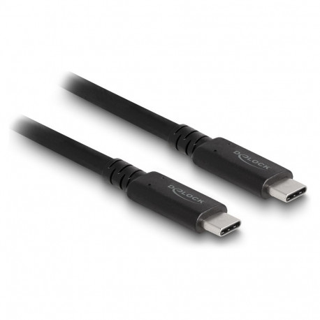 "Delock USB4™ 40 Gbps Kabel koaxial 1,2 m USB PD 3.1 Extended Power Range 240 W"