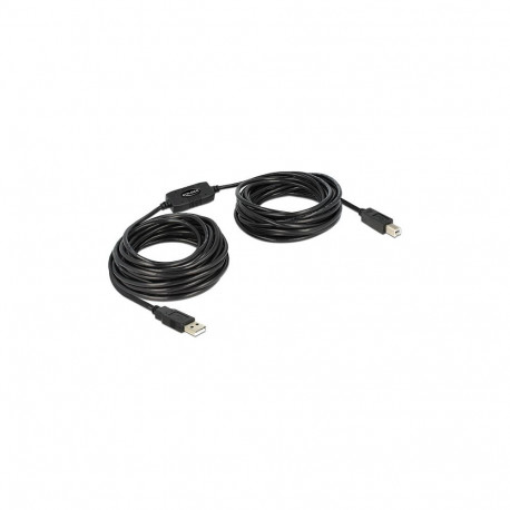 "Delock Kabel USB 2.0 Typ-A Stecker > USB 2.0 Typ-B Stecker 11 m"
