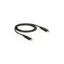Delock USB 10 Gbps kaabel USB Type-C™ - USB Type-C™ 1 m PD 3 A E-Marker