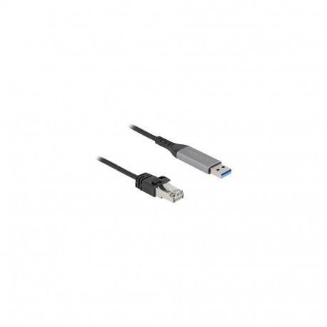 "Delock USB LAN Kabel USB Typ-A zu RJ45 Gigabit Ethernet 2 m"