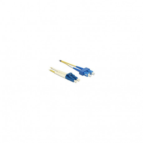 "Kabel Lichtwellenleiter LC Duplex zu SC Duplex Singlemode OS2 10 m"