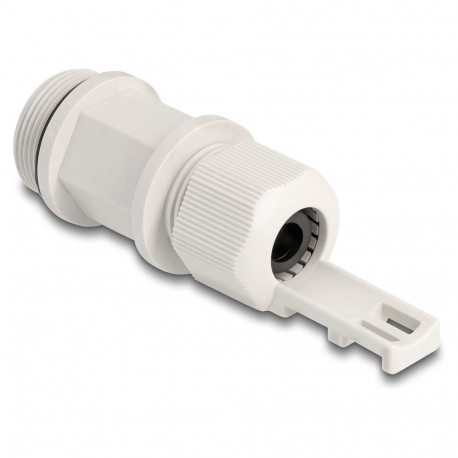 Delock M28 hall kaabliläbiviik kaablisideme kinnitusega