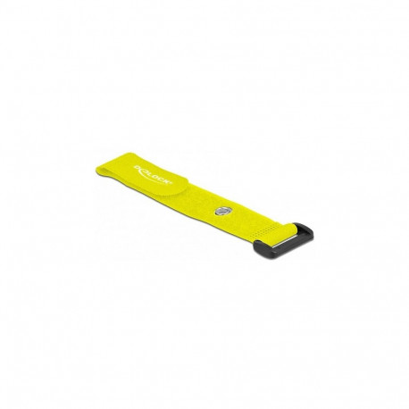 Takjakinnitusega kaablisidemed aasaga ja kinnitusaasaga L190 x B25mm, 5tk, kollased