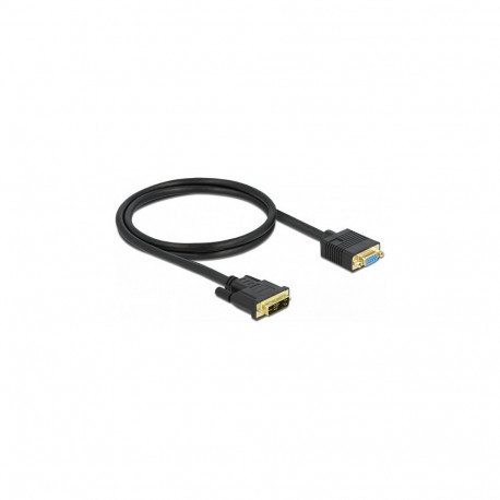 "Kabel DVI 12+5 Stecker zu VGA Buchse 1 m"