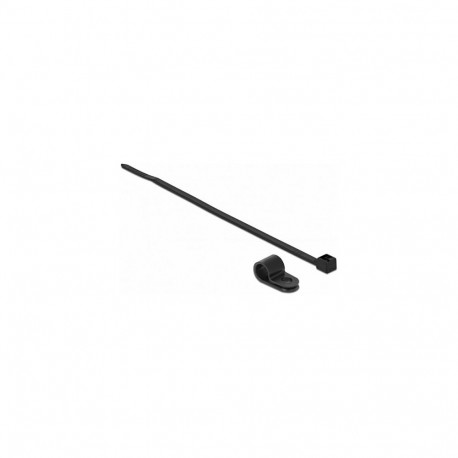 "Befestigungsschelle 7,9 mm mit Kabelbinder L 250 x B 3,6 schwarz"