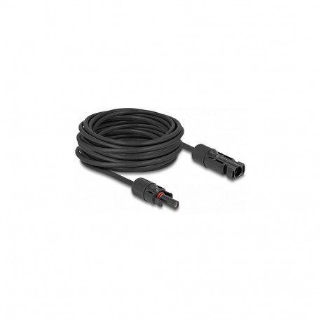 "DL4 Solar Kabel 4 mm² Stecker zu Buchse 10 m schwarz"