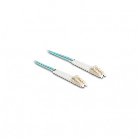 "Delock LWL Kabel LC Duplex zu LC Duplex Multimode OM3 winkelbar 5 m"