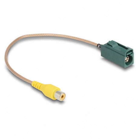 "Delock Kabel FAKRA E Buchse zu Cinch Buchse RG-179 32 cm"