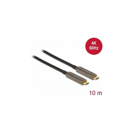 Delock aktiivne optiline USB-C™ videokaabel 4K 60 Hz 10 m