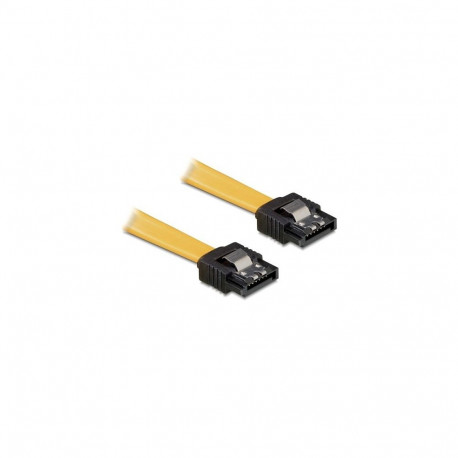 "Delock SATA 3 Gb/s Kabel 10 cm gelb"