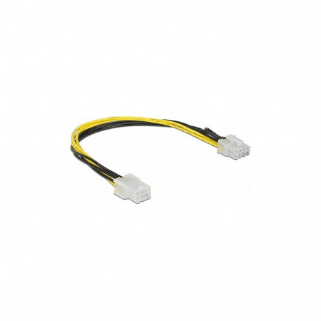 Delock PCI Express toitekaabel 6 Pin pesa > 8 Pin pistik 30 cm