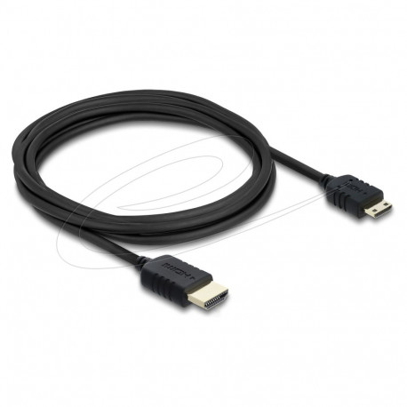 Delock koaksiaalne High Speed HDMI-kaabel HDMI pistikust mini-HDMI pistikuni 8K 60 Hz 3 m