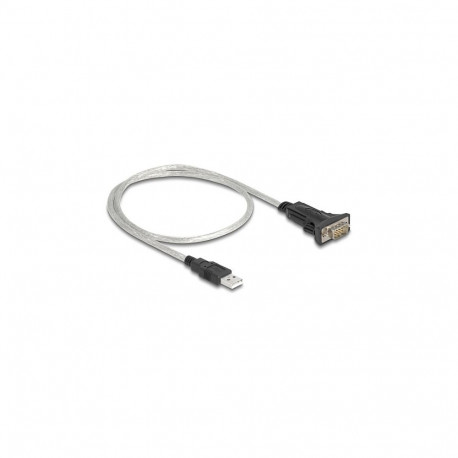 "Delock Adapter USB 2.0 Typ-A zu 1 x Seriell RS-422/485 Stecker mit 6 Pin Terminalblock 5 V 0,5 m"